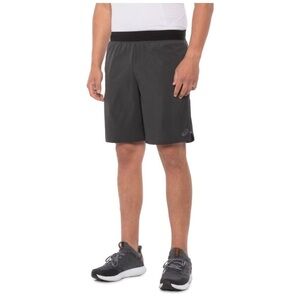 NWT ASICS Perforated 9” Training Running shorts with pockets & Drawstring Waist